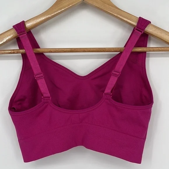 Puma Hot Pink Sports Bra Size Medium - Picture 4 of 4